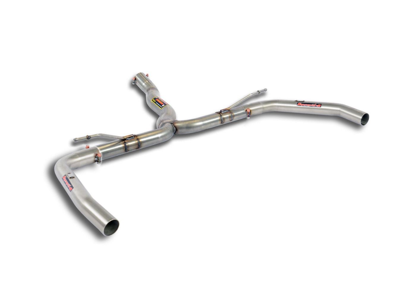 Best Exhaust Supersprint Mercedes C117 CLA 250 Sport rear exhaust