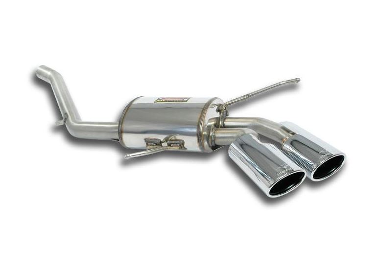 Best Exhaust Supersprint Mercedes Benz W164 ML CDi Rear Mufflers Quad