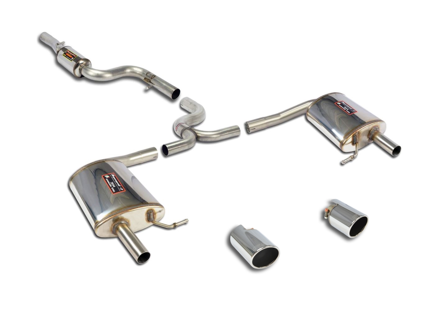 passat r36 exhaust system