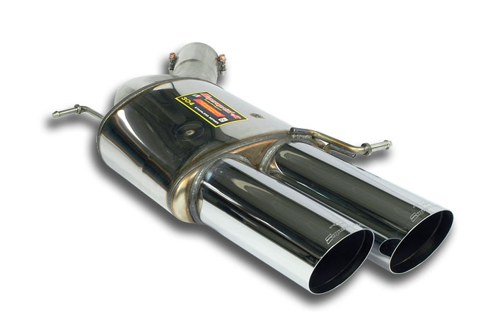 Best Exhaust - Supersprint BMW F10 M5 Rear Exhausts quad 100mm racing ...