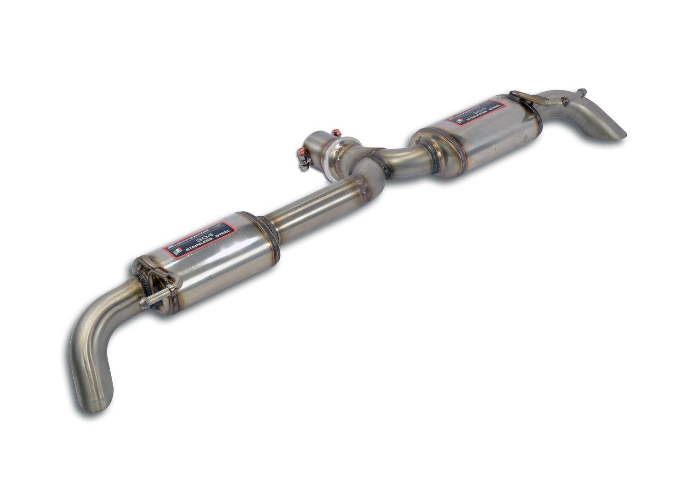 Best Exhaust - Supersprint Mercedes W177 A180 1.3T 2018-on rear exhaust ...