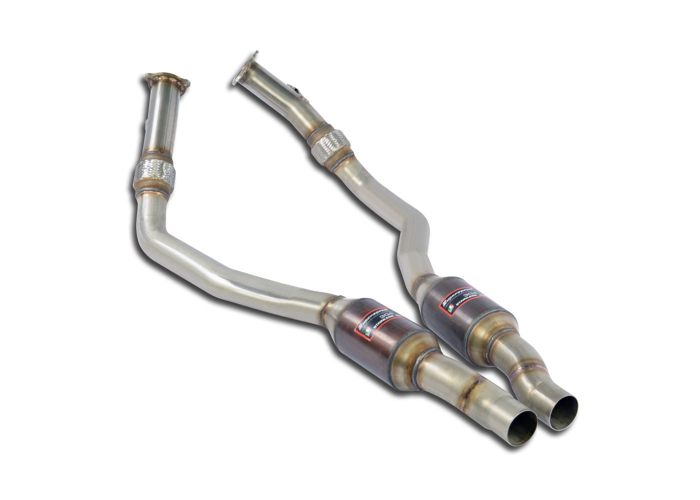 Best Exhaust Supersprint Audi S D Front Metallic Catalytic Converter R L