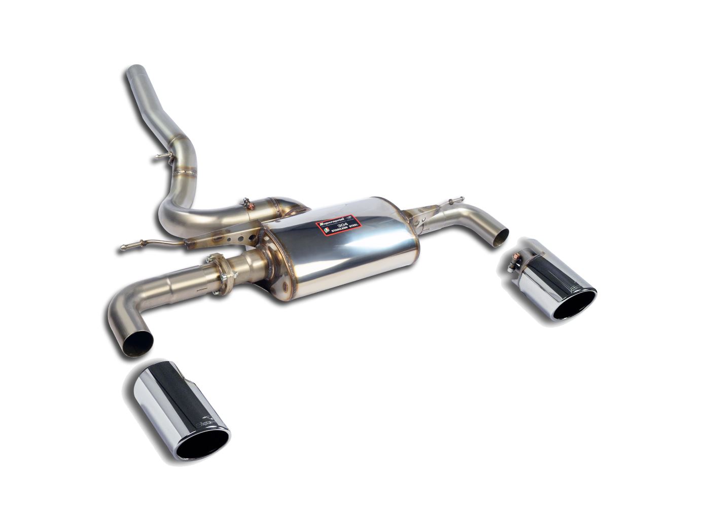 Best Exhaust - Supersprint Mini F60 Cooper S Countryman + JCW ALL4 rear ...