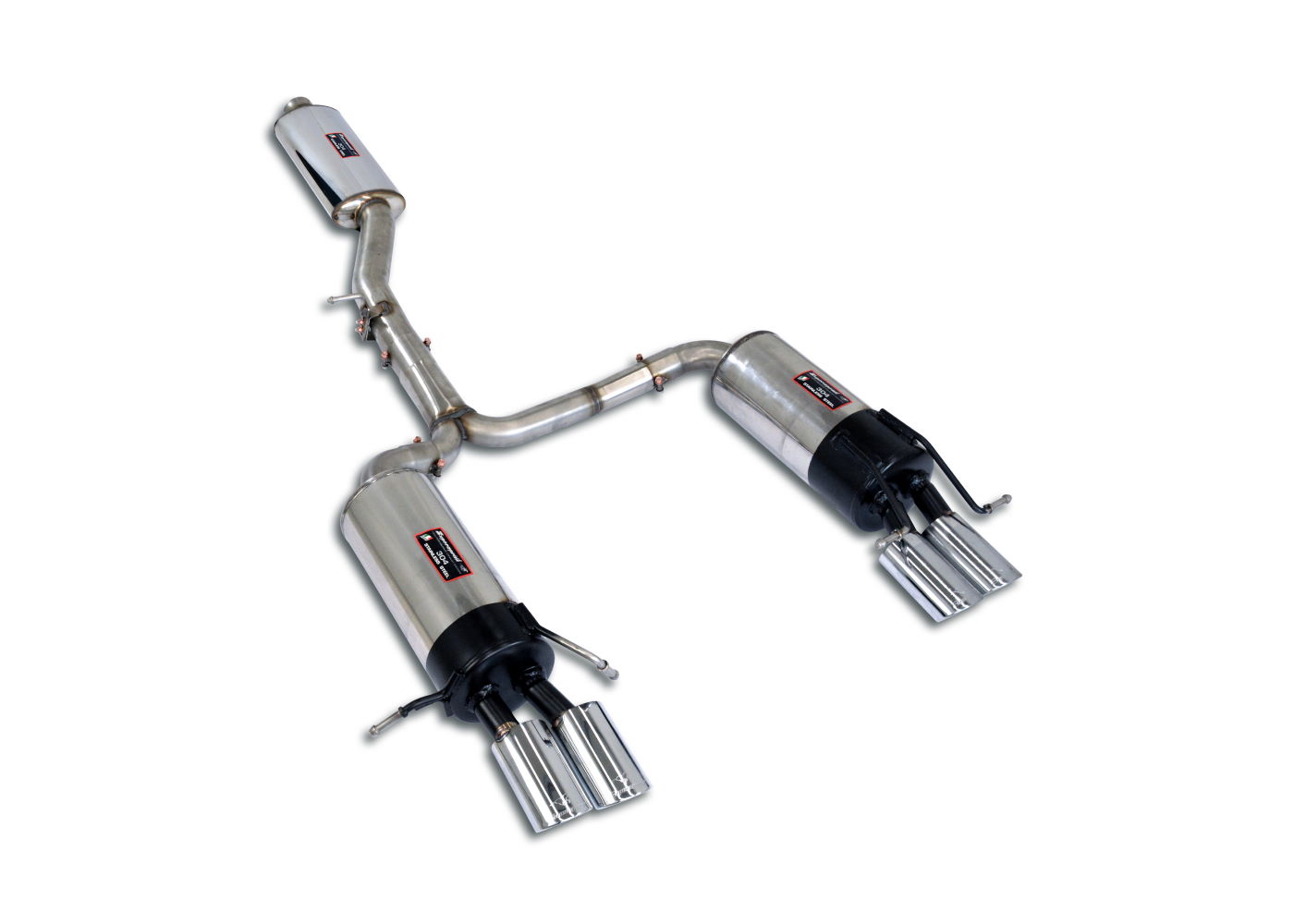 Best Exhaust - Reviews for Supersprint Mercedes W203 C55 AMG cat-back ...