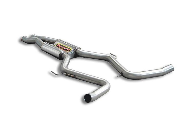 Best Exhaust - Supersprint Mercedes Benz W221 V8 catback SWB 845753 ...