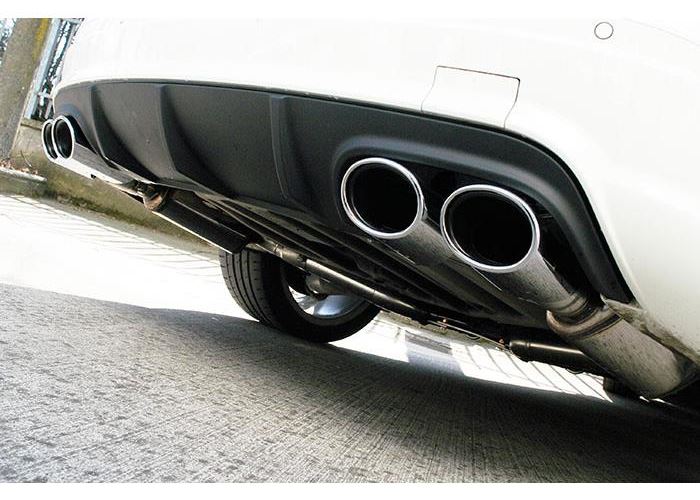 Best Exhaust - Supersprint MERCEDES W204 C 250 CDI (204 Hp) quad rear ...