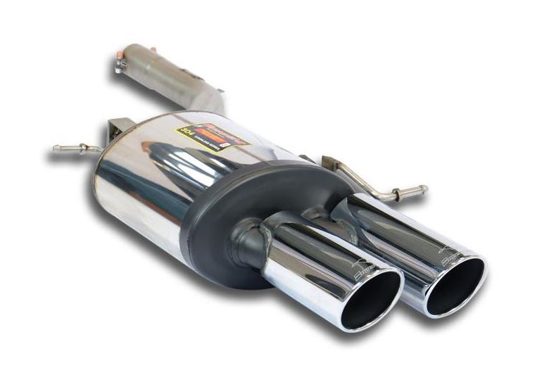 Best Exhaust - Supersprint BMW F10 F11 535i 2010-on Catback 100mm quad ...