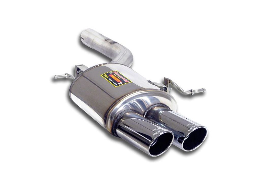 Best Exhaust - Supersprint BMW F10 F11 550i rear exhausts quad 90mm ...