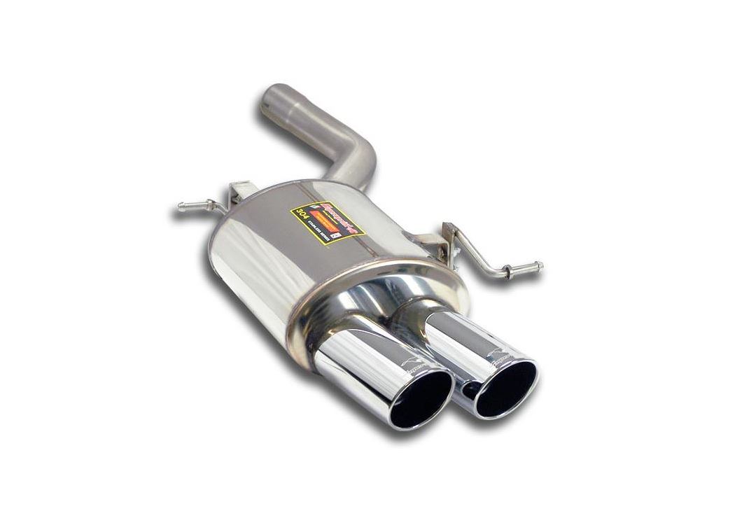 Best Exhaust - Supersprint BMW F12 / F13 640i catback quad 90mm 986303 ...