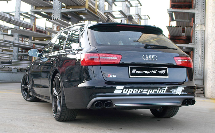 Best Exhaust - Supersprint Audi S6 C7 Typ 4G Quattro 4.0T catback race ...