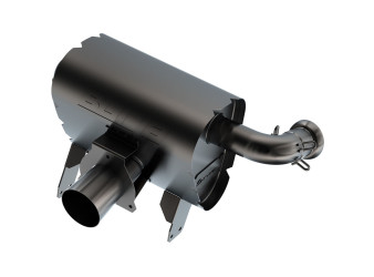 Can-Am Maverick 2015-on X3 Cat-Back Exhaust System S-Type